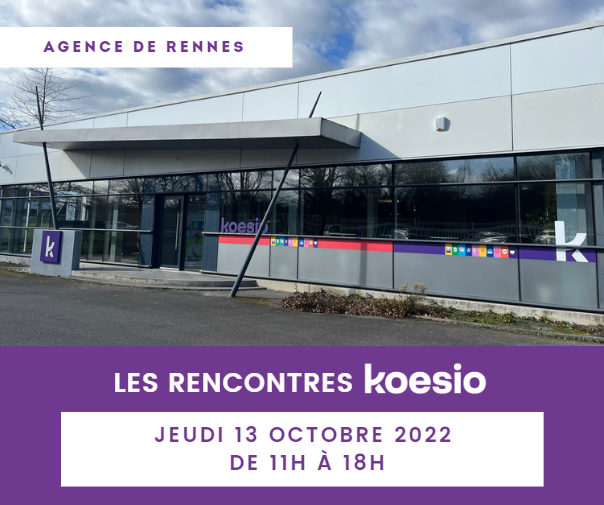 Les rencontres Koesio Rennes le 13 octobre 2022