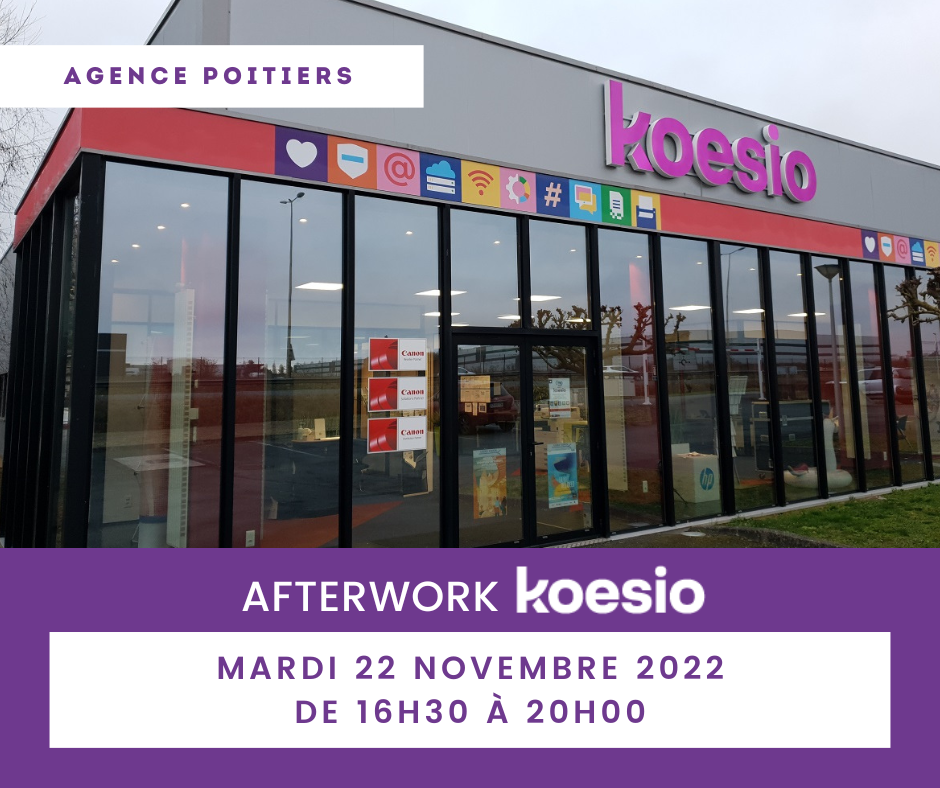 Afterwork Koesio Poitiers, le 22 Novembre 2022