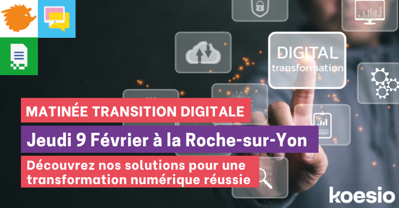 Matinée Transition Digitale La Roche 9-02-2023