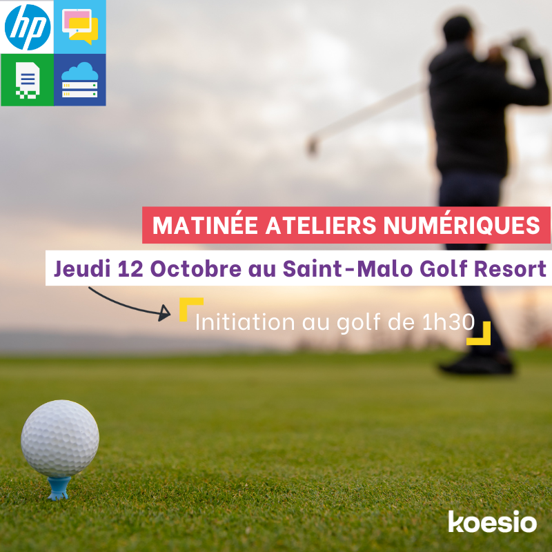 Matinée Ateliers le jeudi 12 Octobre au Saint-Malo Golf Resort