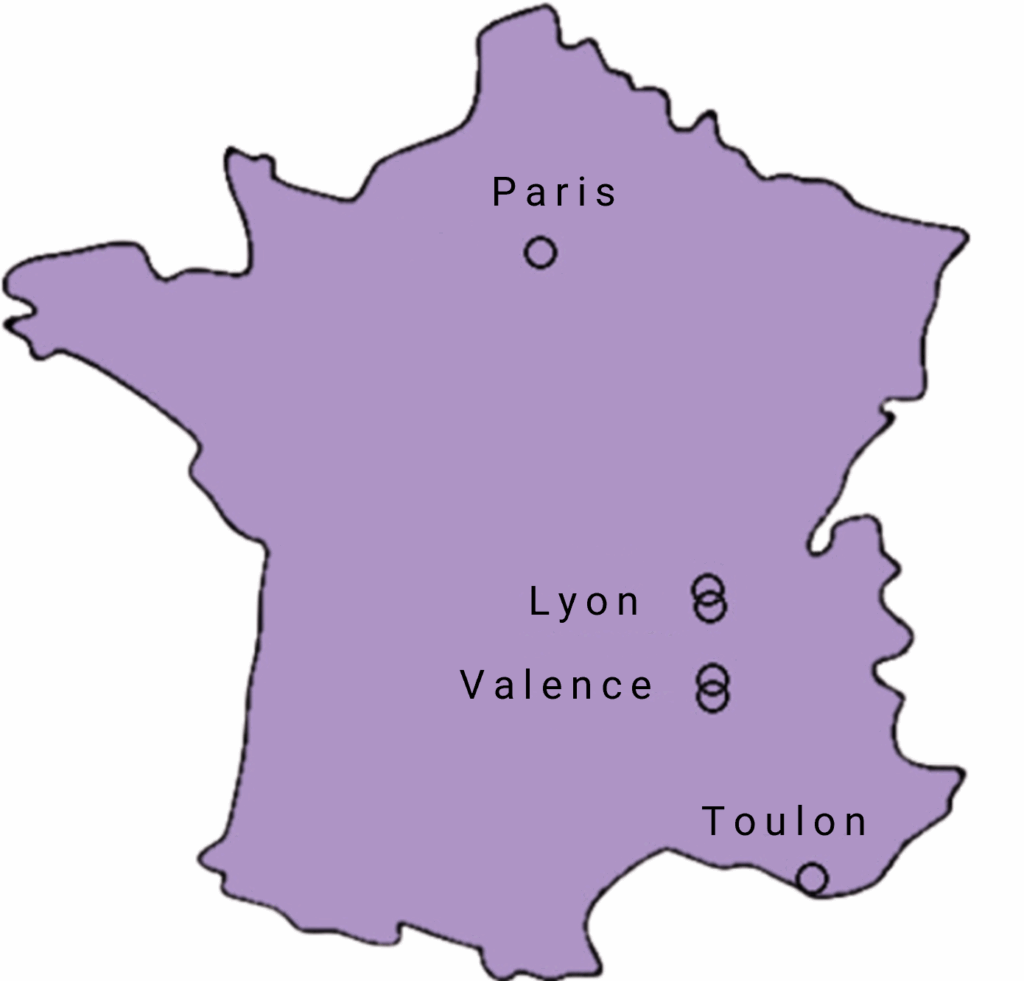 map france datacenter